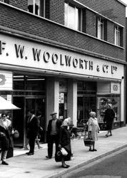 Woolworth's, Market Street c.1965, Oakengates