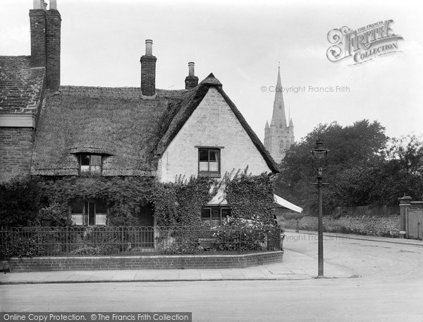 Photo of Oakham, A Thatched Cottage 1927