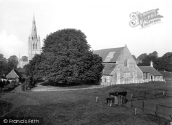All Saints Church And Castle 1927, Oakham
