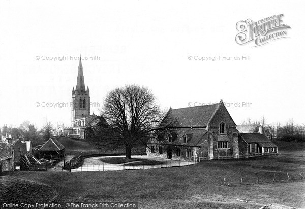 Photo of Oakham, All Saints Church And Castle c.1955