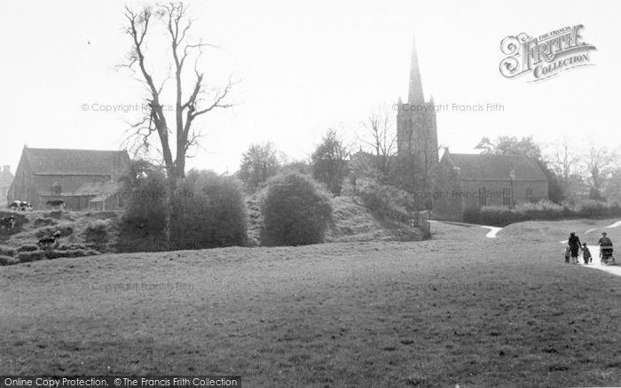 Photo of Oakham, All Saints Church And Castle c.1955