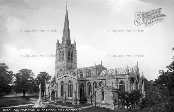 Photo of Oakham, All Saints Church And War Memorial 1927
