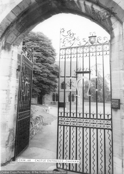 Photo of Oakham, Castle Entrance c.1965
