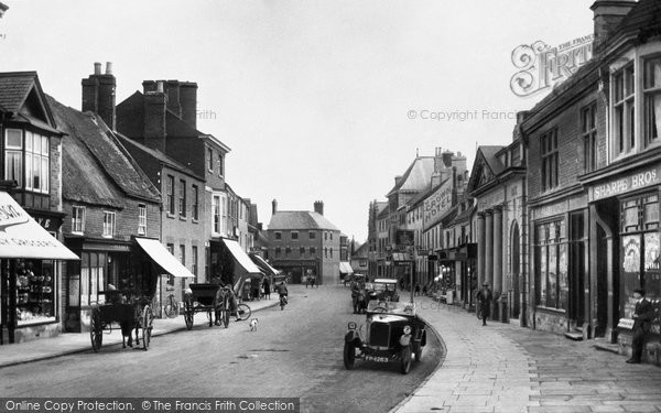Photo of Oakham, High Street 1927