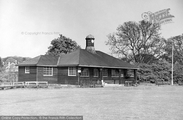 Photo of Oakham, The Cricket Pavilion c.1950