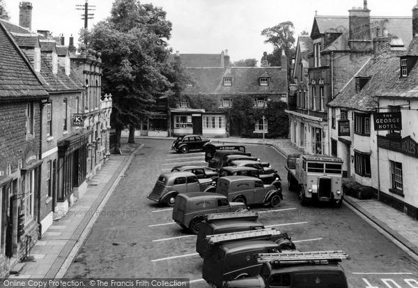 Photo of Oakham, The Market Place c.1950