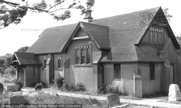 Photo of Oakley, St John's Church c.1955