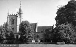 St Leonard's Church c.1955, Oakley