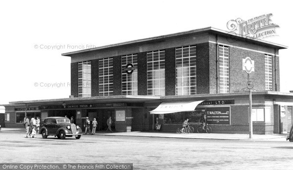 Photo of Oakwood, The Underground Station, Bramley Road c.1955