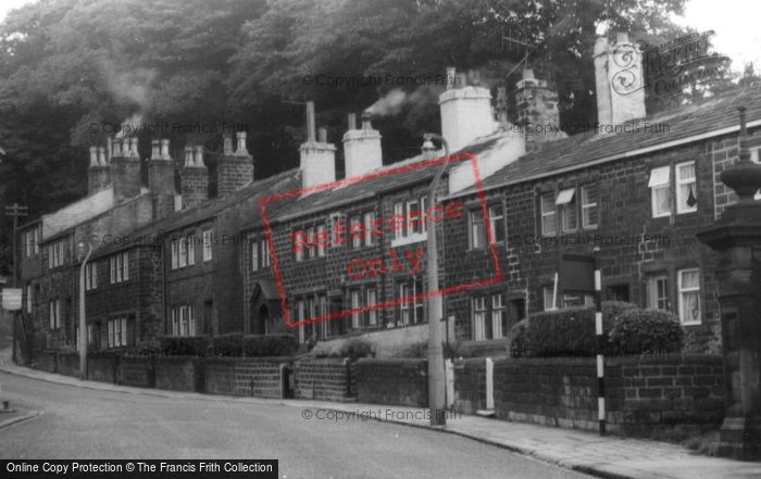 Photo of Oakworth, Chapel Lane, Terraced Houses c.1960