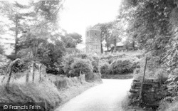 Church From The Lane c.1960, Oare