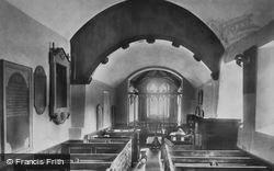 Church Interior 1900, Oare