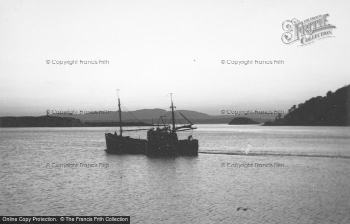 Photo of Oban, A Boat In The Bay 1963