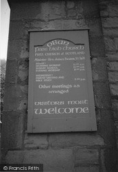 Free High Church Board 2005, Oban