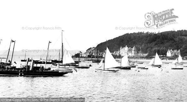 Photo of Oban, Ships In The Bay 1901
