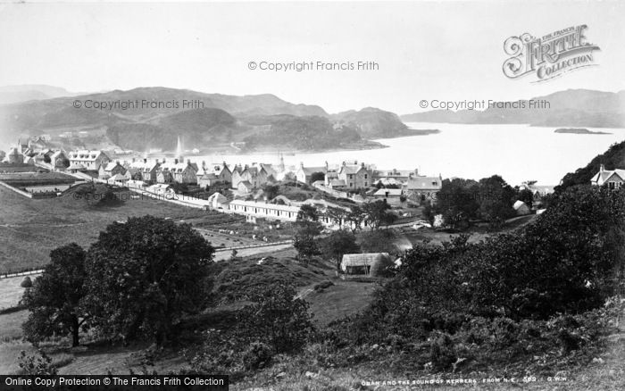 Photo of Oban, Sound Of Kerrera From N.E c.1880