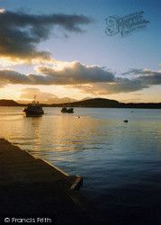 Sunset Overlooking Isle Of Kerrera And Mull 2005, Oban