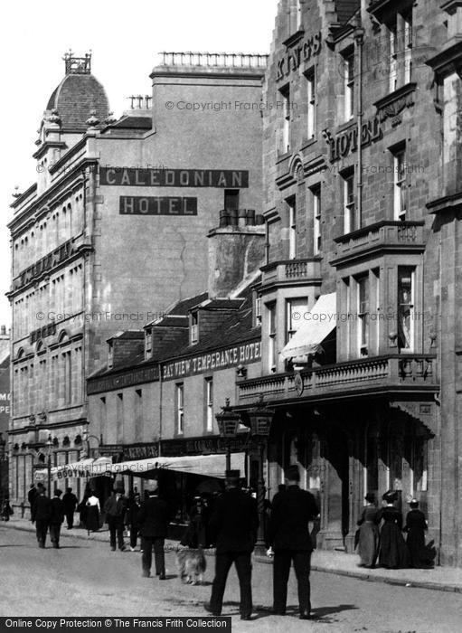 Photo of Oban, The Caledonian Hotel, George Street 1901