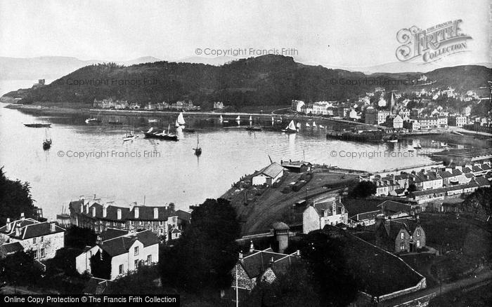 Photo of Oban, The Harbour c.1895