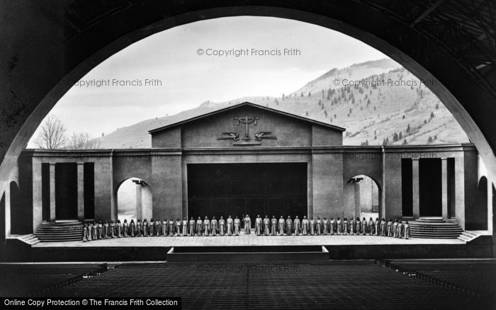 Photo of Oberammergau, Chorus, The Passion Play 1934