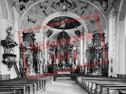Church Interior c.1935, Oberammergau