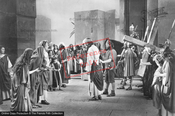 Photo of Oberammergau, Jesus Meets His Mother, The Passion Play 1934