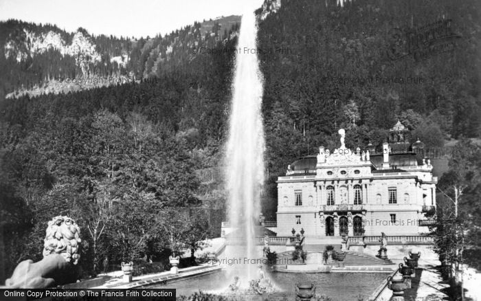 Photo of Oberammergau, Linderhof Palace c.1935