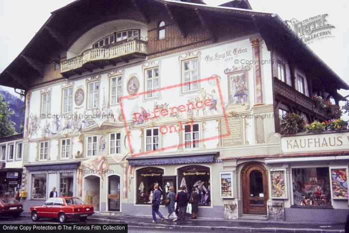 Photo of Oberammergau, Shop Front 1983