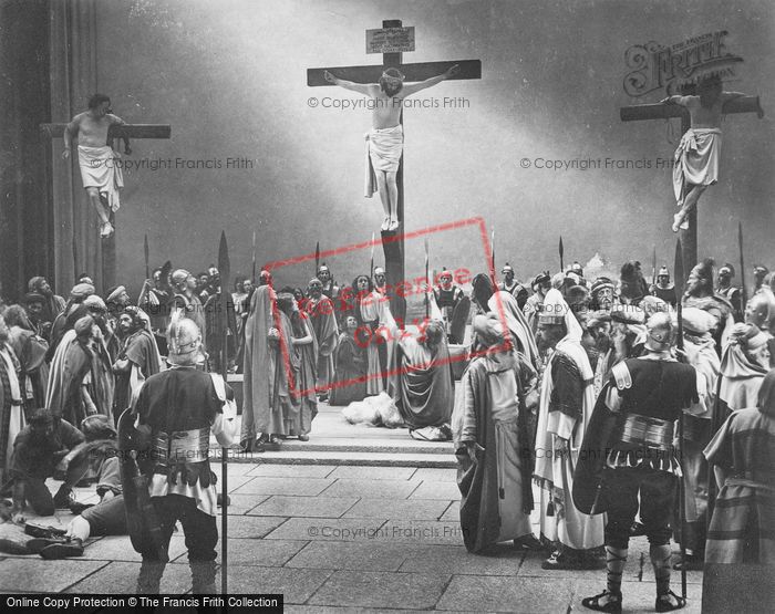 Photo of Oberammergau, The Crucifixion, The Passion Play 1934