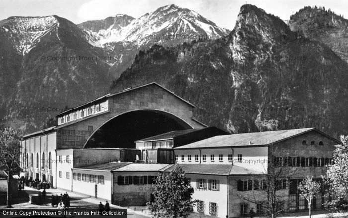 Photo of Oberammergau, The Passion Play Theatre c.1935