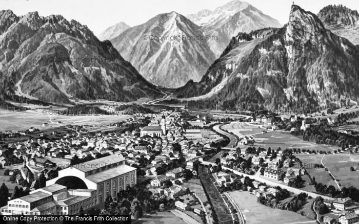 Photo of Oberammergau, The Village c.1935