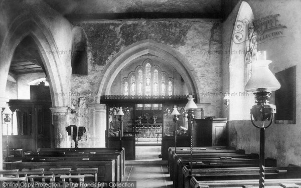 Photo of Ockham, The Church Interior 1903