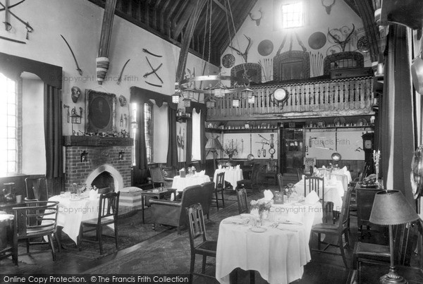 Photo of Ockham, The Hautboy Hotel, Dining Room c.1938