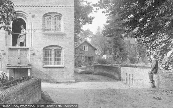 Photo of Ockham, The Mill And An Onlooker 1915