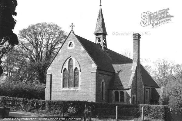 Photo of Ockley, the Church c1955