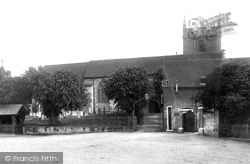All Saints Church And Stocks 1906, Odiham