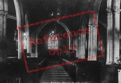 Church Interior 1903, Odiham