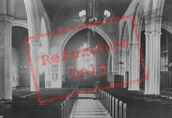 Church Interior 1910, Odiham