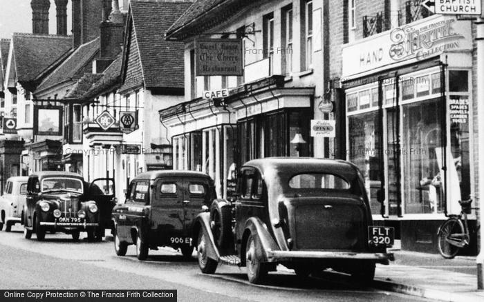 Photo of Odiham, High Street Businesses c.1955