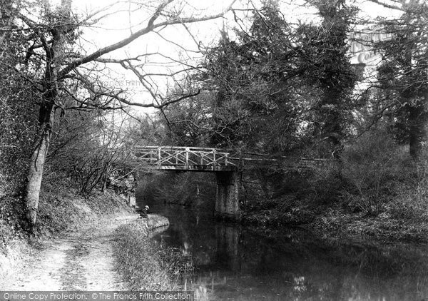 Photo of Odiham, Pillars Bridge, On The Canal 1903