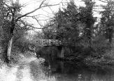 Pillars Bridge, On The Canal 1903, Odiham