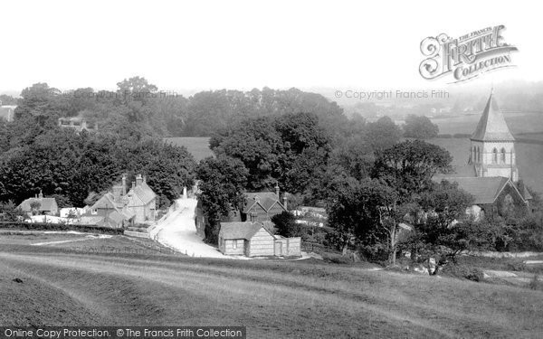 Photo of Offham, The Village 1894