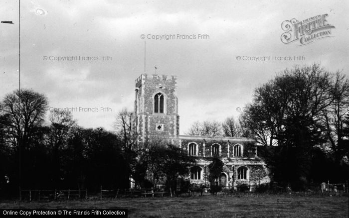 Photo of Offord Cluny, All Saints Church c.1960