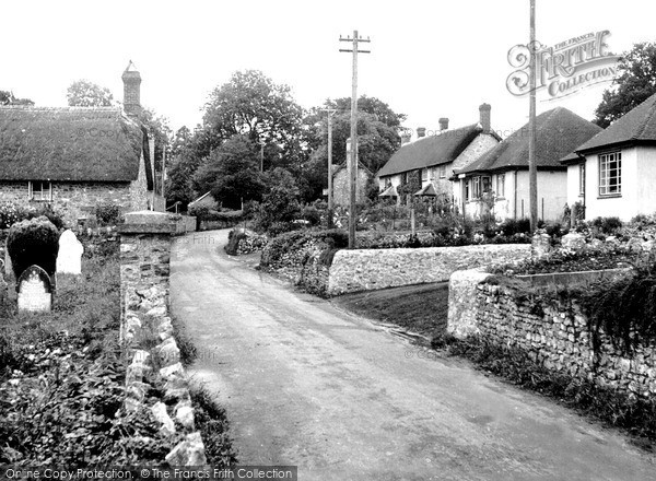 Photo of Offwell, The Village c.1955
