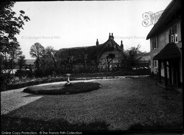 Photo of Ogbourne St George, Thatch And Garden c.1955