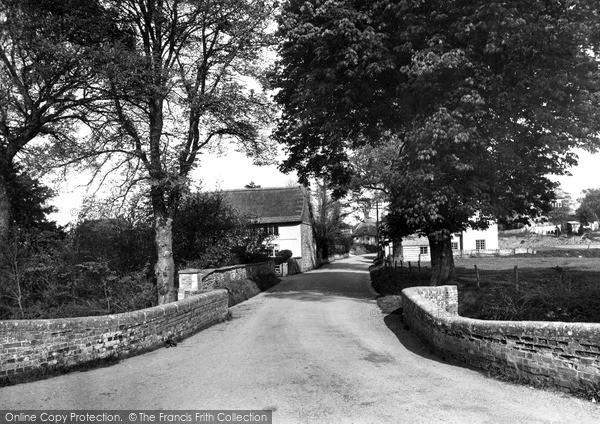 Photo of Ogbourne St George, The Village c.1955