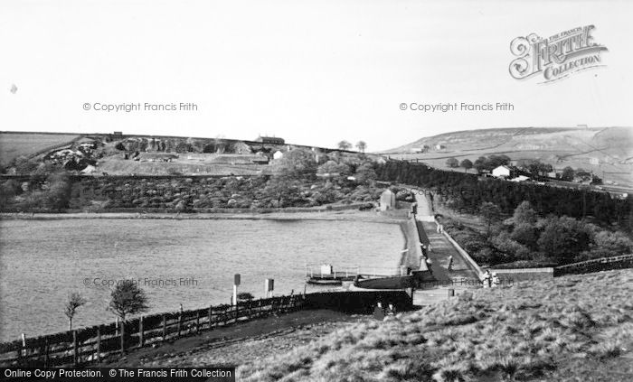 Photo of Ogden, Looking Towards Rock Hollow Park c.1955