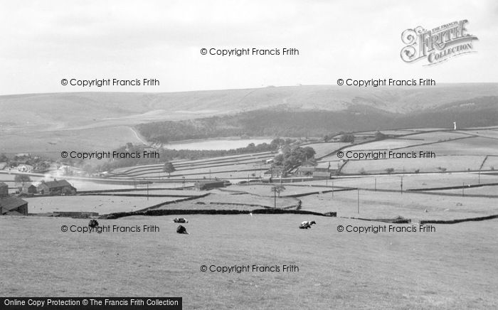 Photo of Ogden, The Reservoir From Soil Hill c.1960