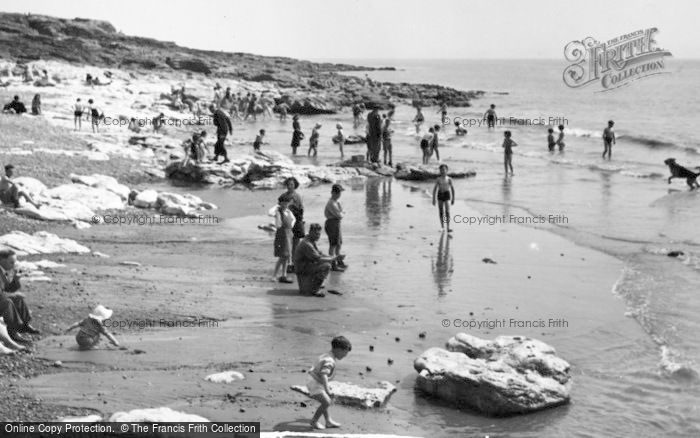 Photo of Ogmore By Sea, Beach c.1950