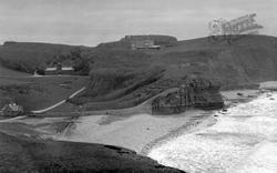 Ogmore By Sea, Dunraven Bay And Castle 1936, Ogmore-By-Sea